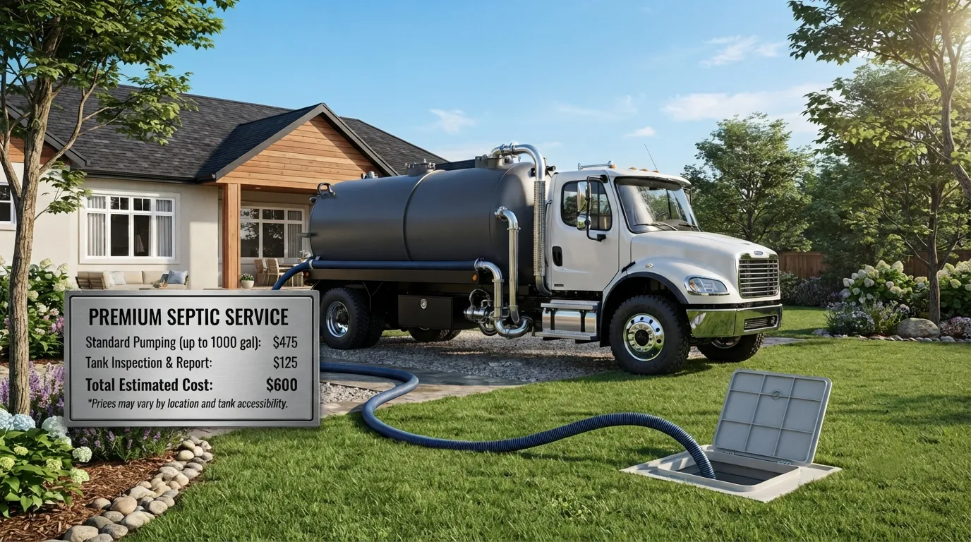 Septic Tank Pumping Cost in Louisville, KY